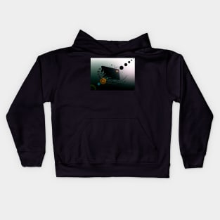 The passage of time Kids Hoodie